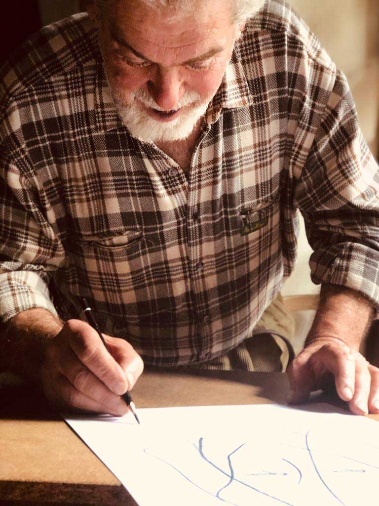 Mario firma disegno