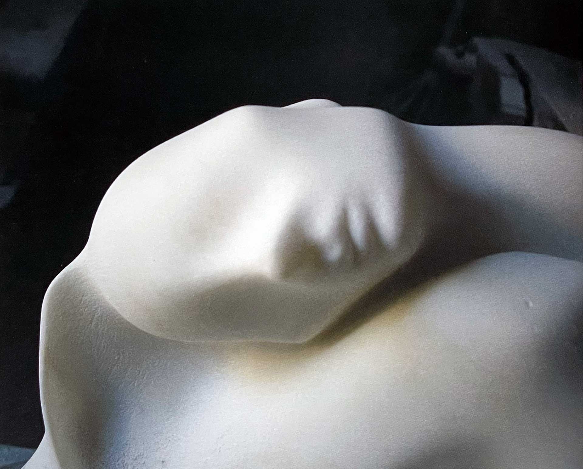 Mario da Corgeno scultura marmo mostra d'arte cosmo d'amore Azzate